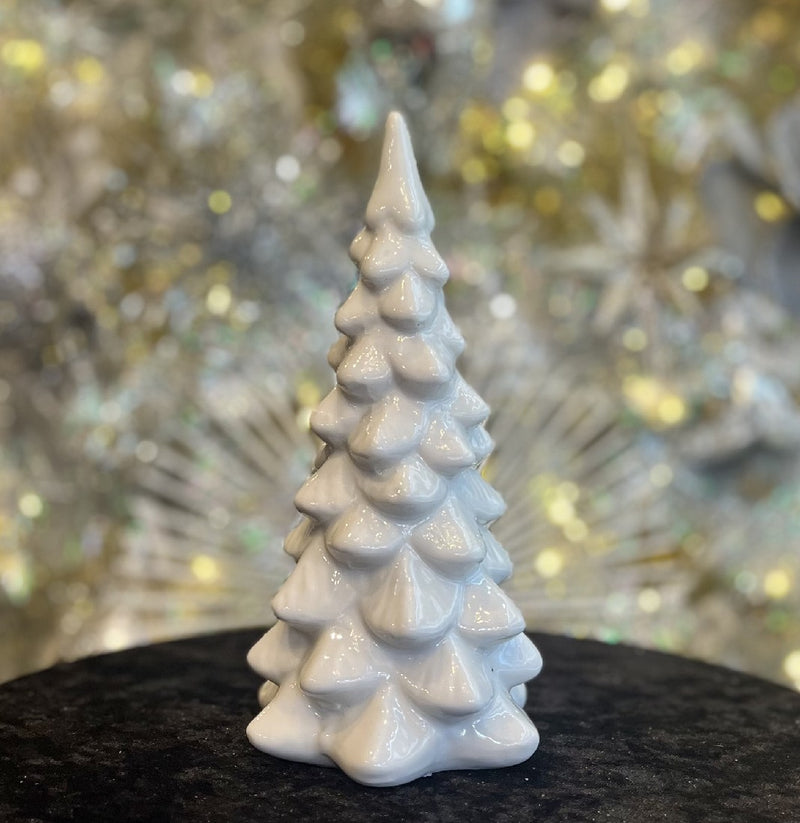 MEDIUM CERAMIC WHITE TREE 4222901