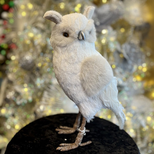 WINTER WHITE LARGE OWL 4203448