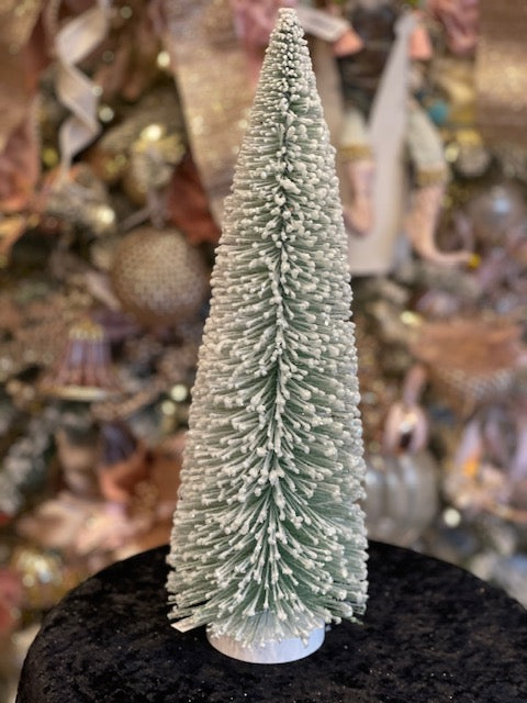 SNOWFLOCKED BRISTLE TREE LARGE 40CM 4215510