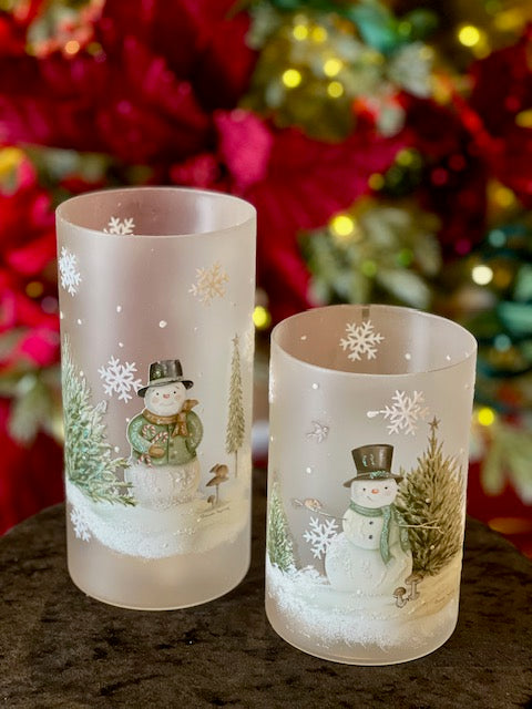 LARGE SNOWMAN CONTAINER 4524811