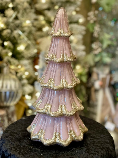 LARGE PINK GOLD GLASS TREE 4516731