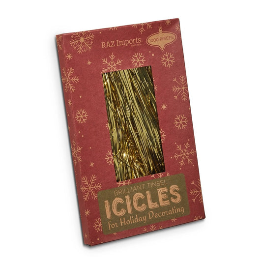 GOLD TINSEL STRANDS 4550537