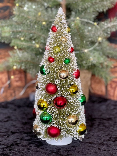 BOTTLE BRUSH TRADTIONAL BAUBLE TREE LARGE 3419003