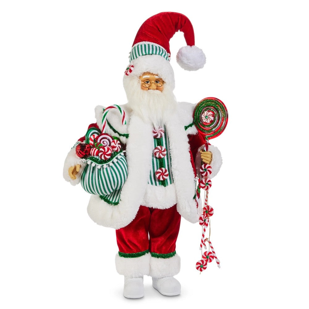 PEPPERMINT SANTA 18 INCH 4515540