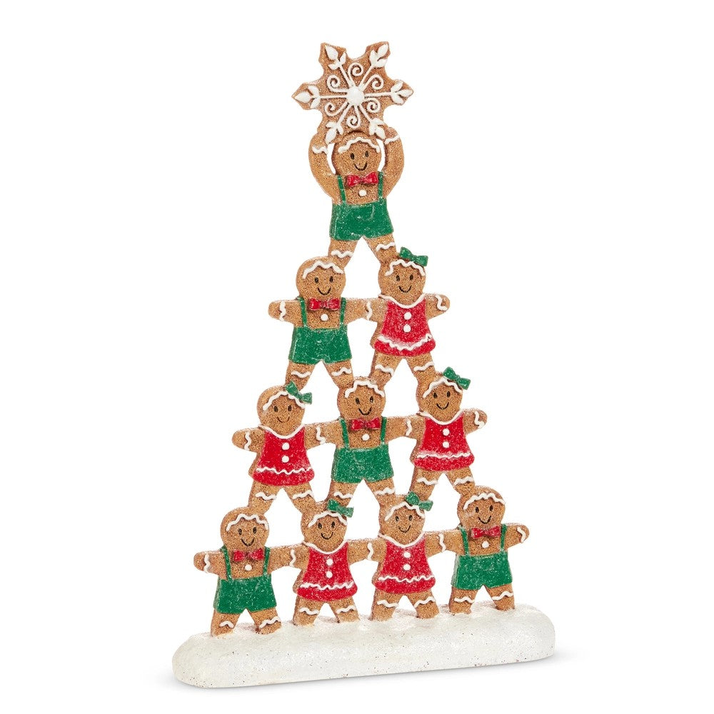 GINGERBREAD MEN TOWER STANDING 4511388