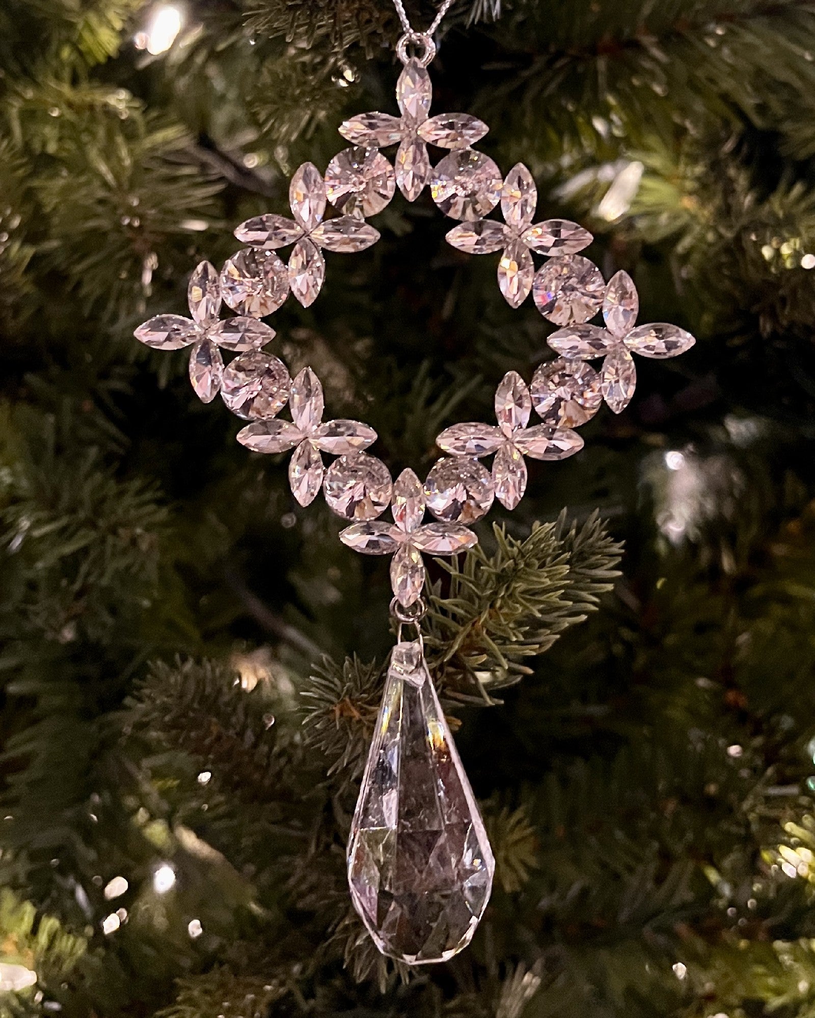 CRYSTAL DROP HANGING ORNAMENT 4416208