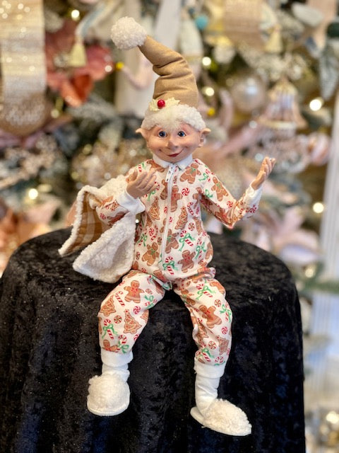 BEDTIME GINGERBREAD PJ ELF 4402471