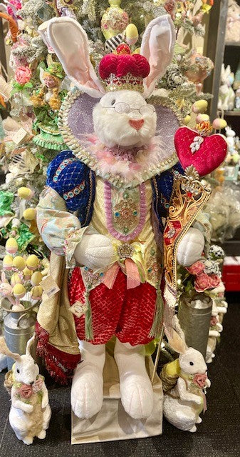 EASTER 40 INCH KING OF HEARTS LARGE BUNNY RABBIT 51-15944 (PICK UP IN STORE ONLY)