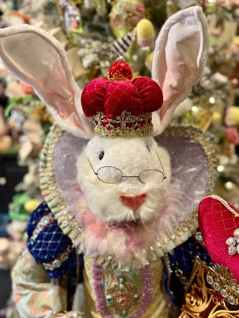 EASTER 40 INCH KING OF HEARTS LARGE BUNNY RABBIT 51-15944 (PICK UP IN STORE ONLY)