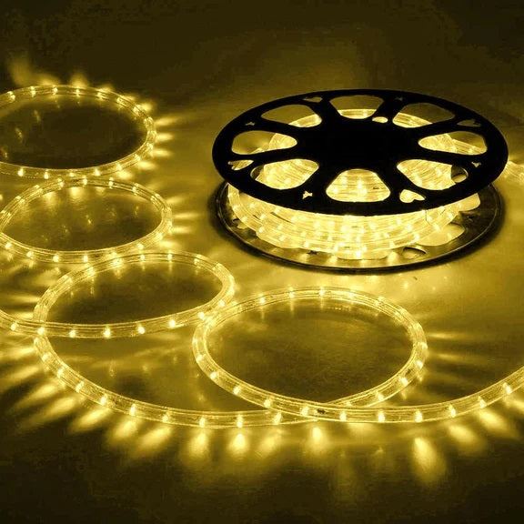 LED CONNECTABLE ROPE LIGHT 10 METRE - WARM WHITE MULTIFUNCTION