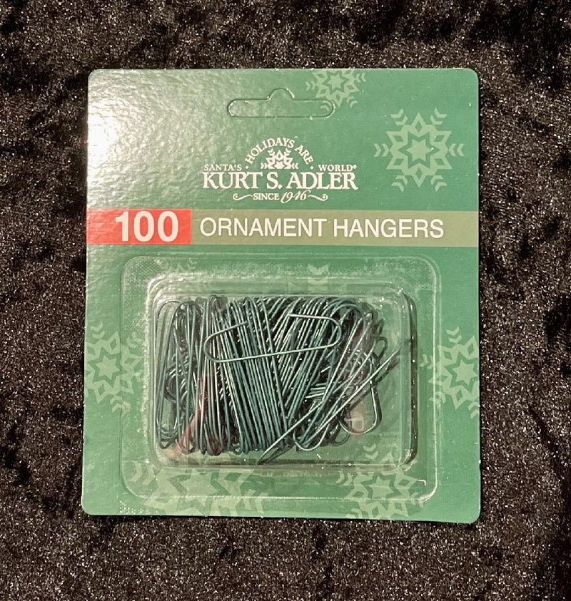 KurtAdler - Kurtadler - Green Ornament Hooks, 100-Piece Box Set