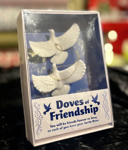 KURT ADLER DOVES OF FRIENDSHIP