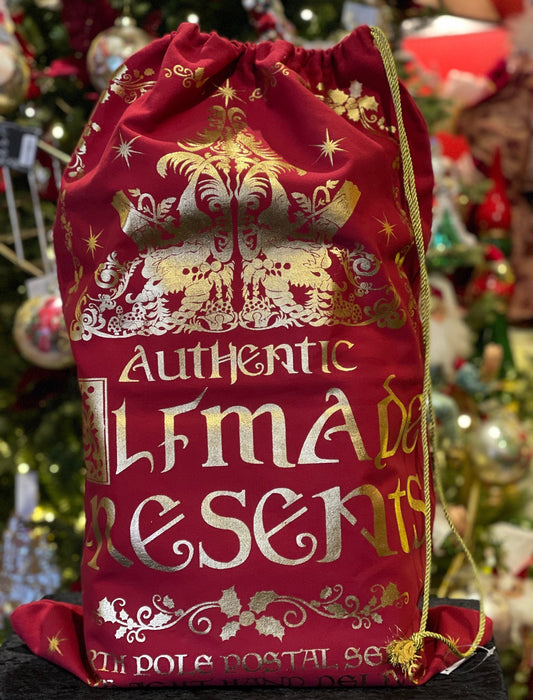 SANTA CLAUS BOOK OF SECRETS SANTA BAG 130404