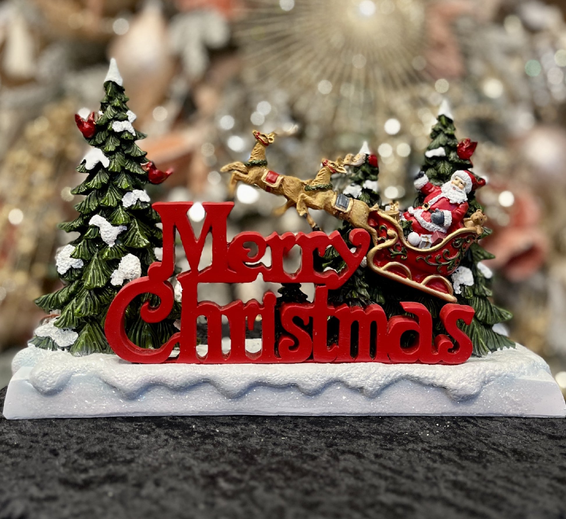 JOSEPH'S STUDIO SANTA MERRY CHRISMTAS 136101