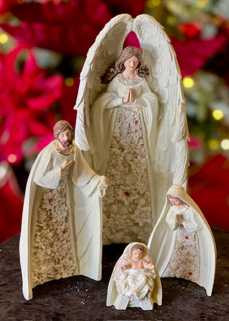 4 PIECE NESTING NATIVITY SET 138514