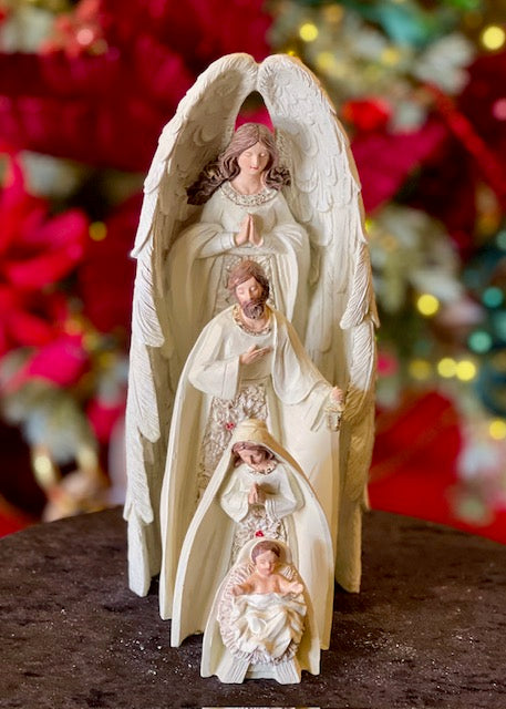 4 PIECE NESTING NATIVITY SET 138514