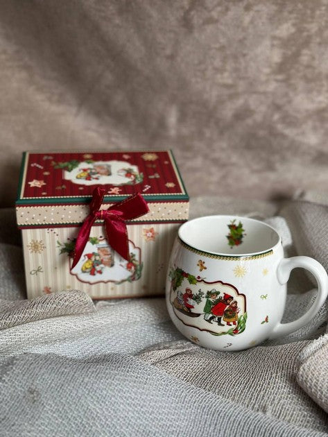 Xmas Gift Box Mug The Night Before JW07-1