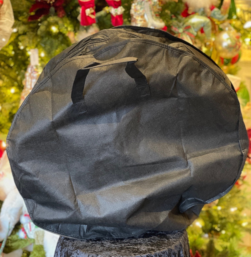 BLACK WREATH BAG