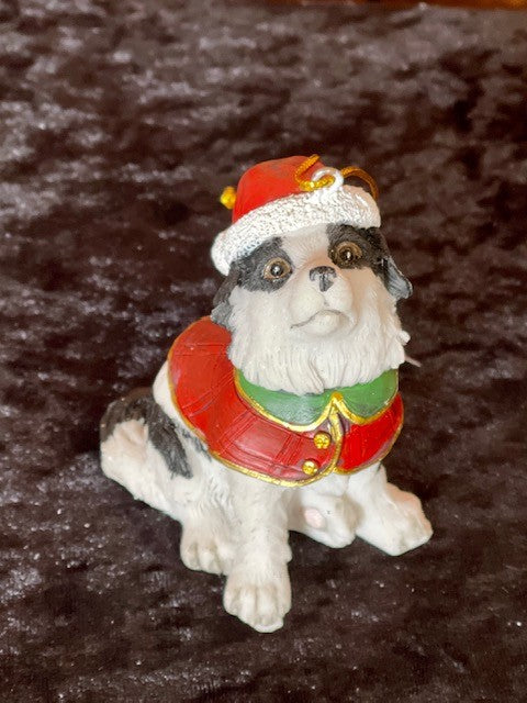 BORDER COLLIE PUPPY ORNAMENT XKN59