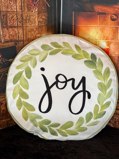 HOLIDAY HOMESTEAD JOY PILLOW 4115994