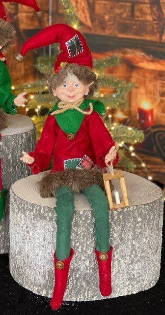 WICK THE PATCHWORK RED TUNIC ELF 4102453