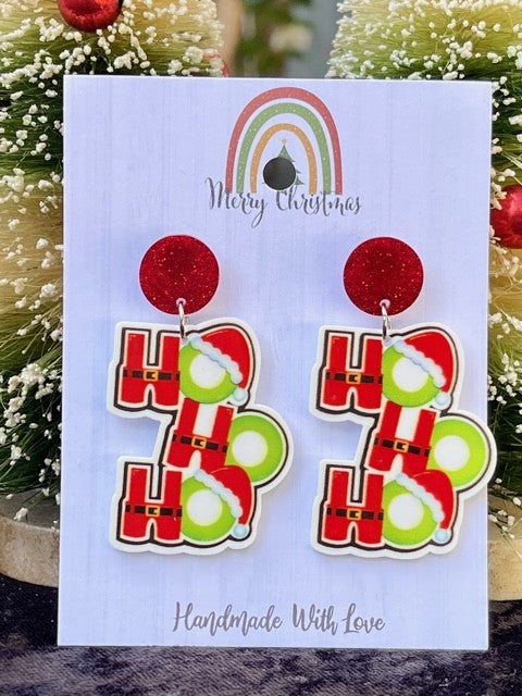 HO HO HO EARRINGS