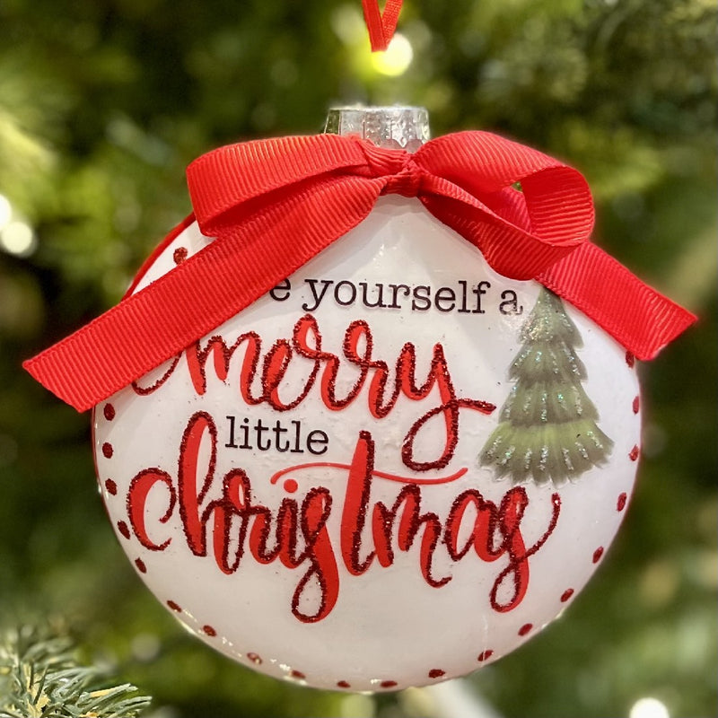 CHRISTMAS WISHES ROUND DISC ORNAMENT A 4324531