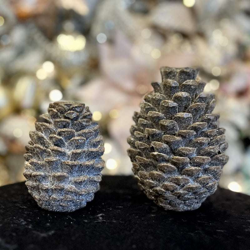 PINECONE CANDLE HOLDER SMALL 4311335