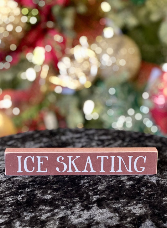 ICE SKATING MINI BLOCK 37208