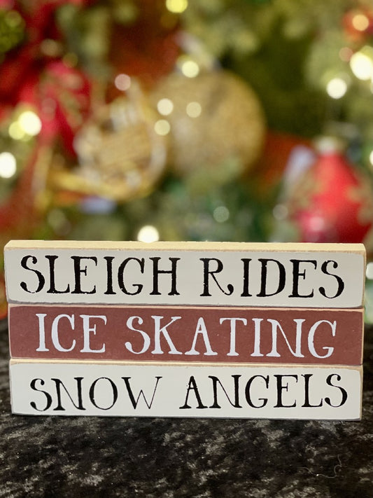 ICE SKATING MINI BLOCK 37208