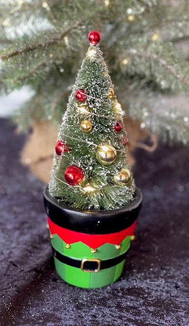 BRISTLE TREE LED IN ELF POT XPG40