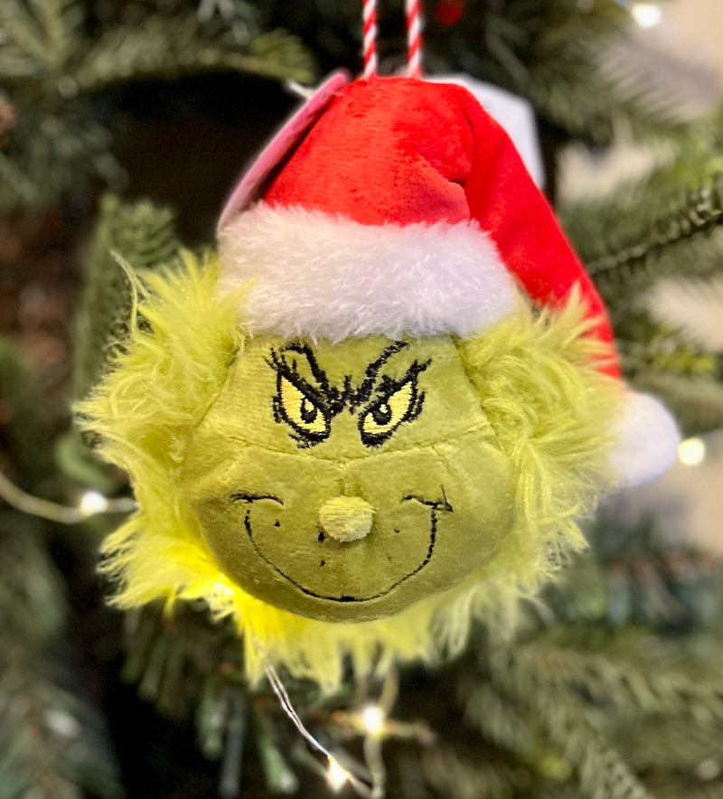 PLUSH GRINCH HANGING ORNAMENT 21131