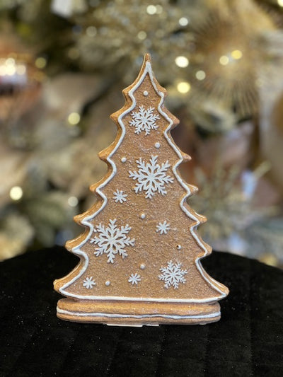 LARGE SNOWFLAKE GINGERBREAD TREE RAR722