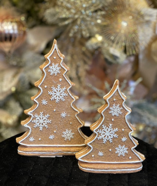 LARGE SNOWFLAKE GINGERBREAD TREE RAR722