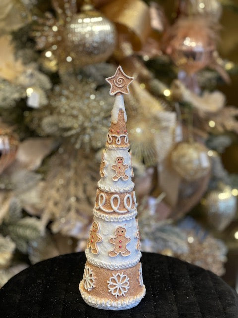 SMALL GINGERBREAD CONE TREE RAR735