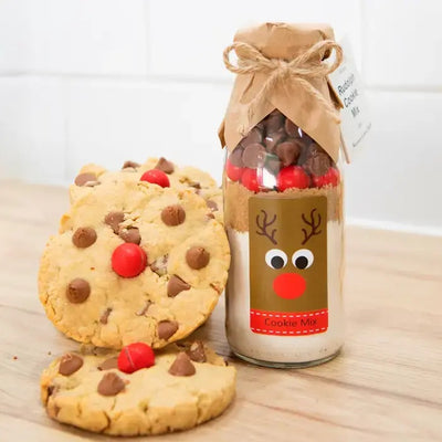 SMALL RUDOLPH COOKIE MIX IN A BOTTLE