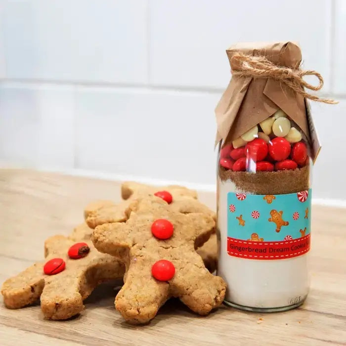 SMALL GINGERBREAD DREAM COOKIE MIX IN A BOTTLE