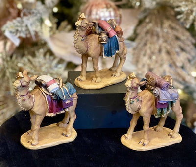 SET OF 3 CAMELS FOR NATIVITY 14CM - NST9483