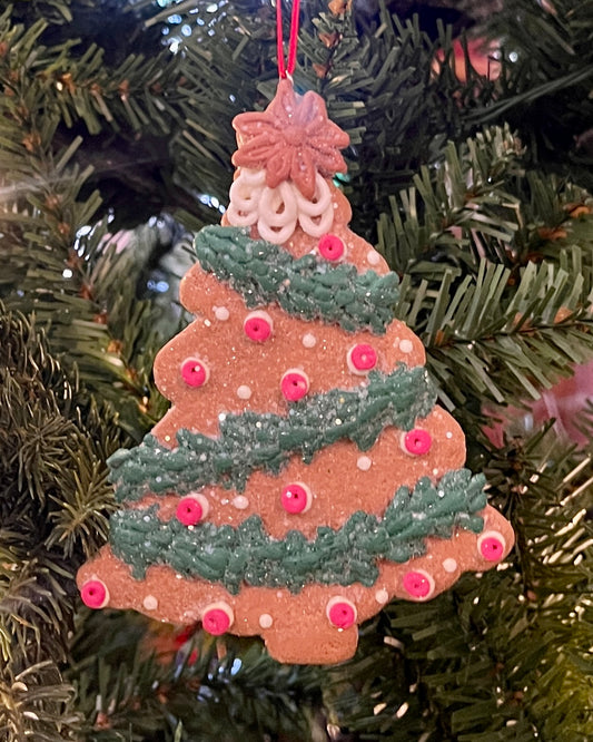 GINGRBREAD TREE HANGING ORNAMENT 4116430