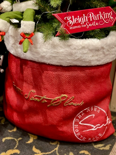 LETTERS TO SANTA SACK TREE BASE DXV031