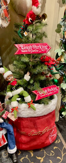 LETTERS TO SANTA SACK TREE BASE DXV031