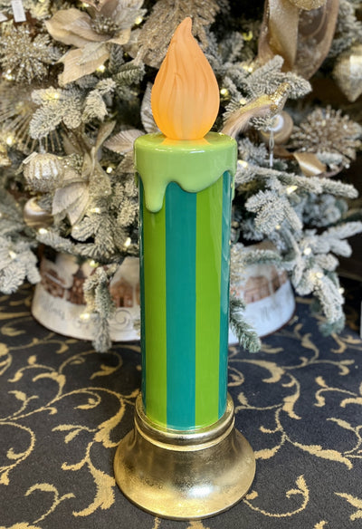 GREEN LED CANDLE (PICK UP ONLY)