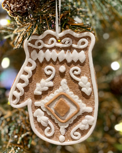 MITTEN ICED GINGERBREAD ORNAMENT 4416141