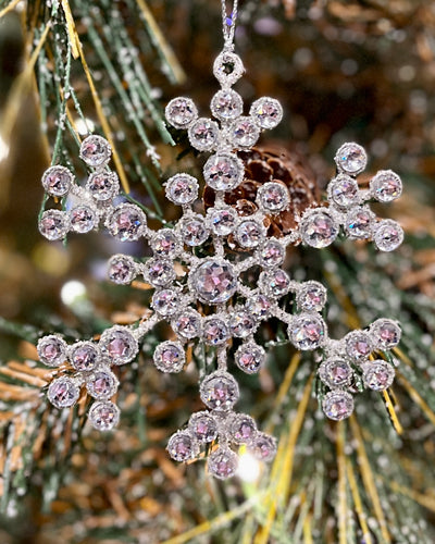 CRYSTAL SNOWFLAKE STAR ORNAMENT  3913521