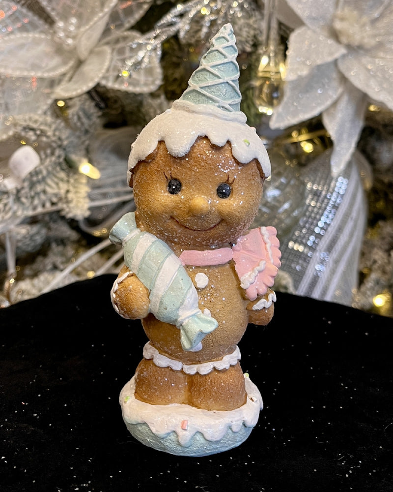 PASTEL STANDING GINGERBREAD WITH LOLLY XSWT36