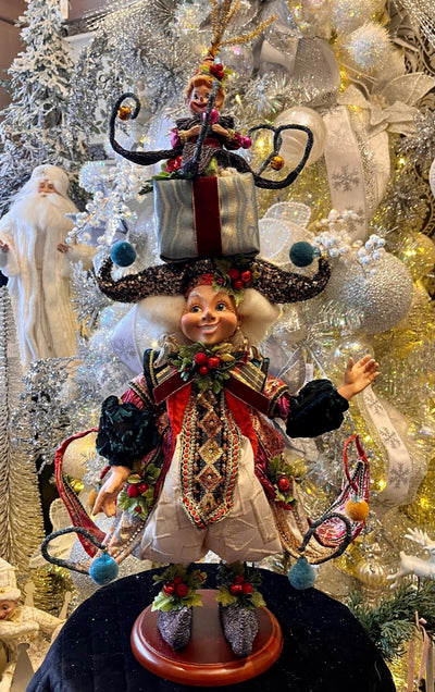 MARK ROBERTS MAISON DU SOEIL - ELF WITH GIFT 51-59026