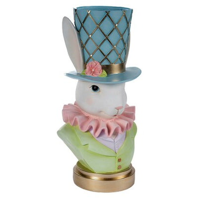 PASTEL MAD HATTER BUNNY BUST QTT033