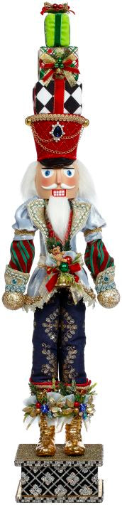 MARK ROBERTS NUTCRACKER WITH PRESENT 29 INCH 51-58986