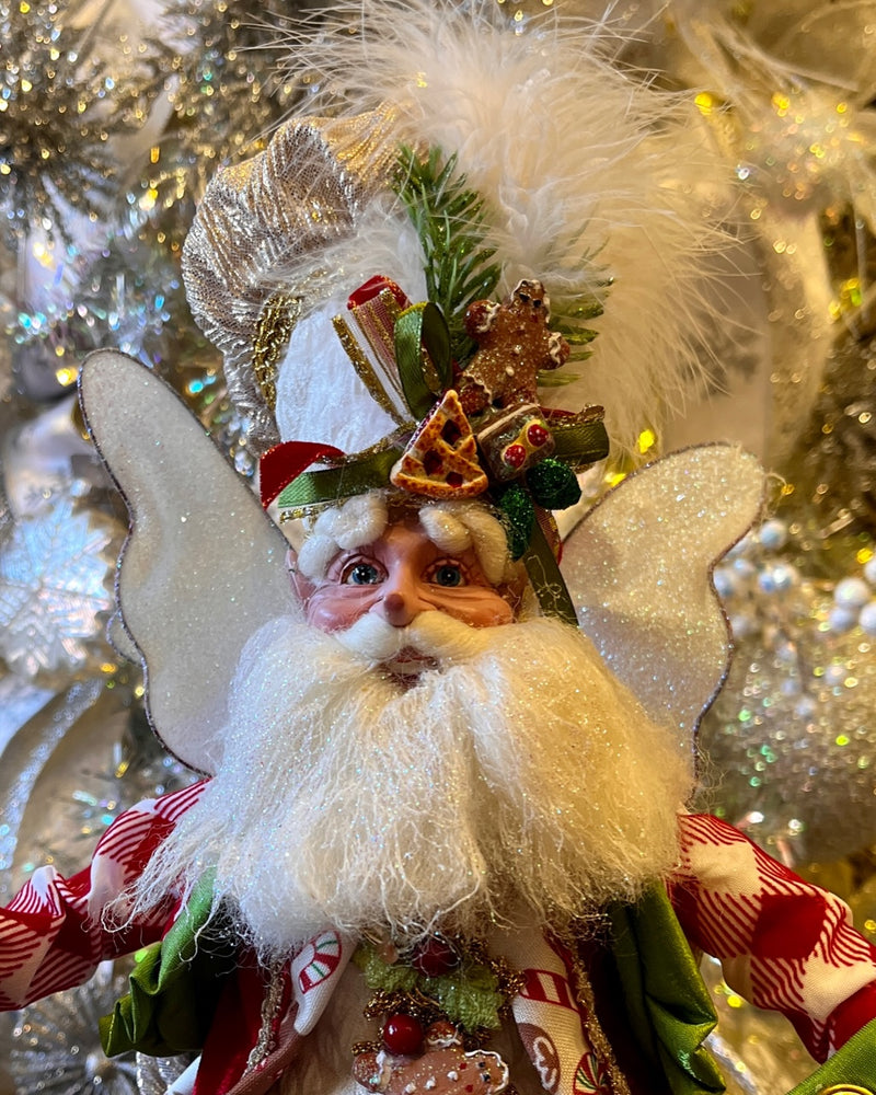 MARK ROBERTS - COOKIE FOR SANTA FAIRY STOCKING HOLDER 51-44792