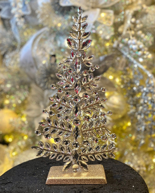 SMALL GLITTER GEM CRYSTAL TREE 4513512
